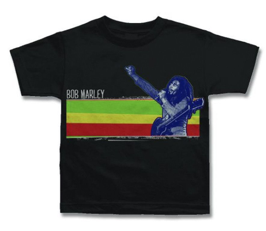 Bob Marley Kids T-shirt Stripe - Bob Marley kinderkleding