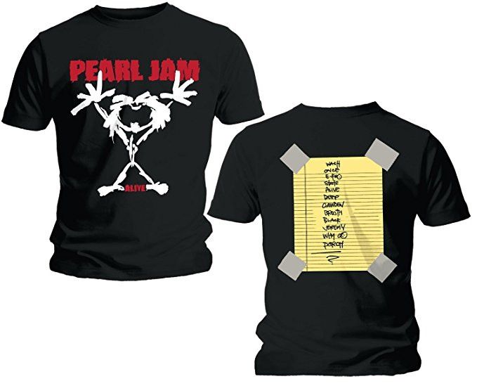 Duo Rockset Pearl Jam papa t-shirt & baby romper & CD