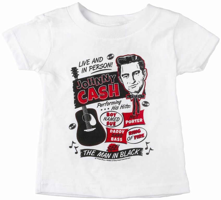 Johnny Cash baby t-shirt Flyer