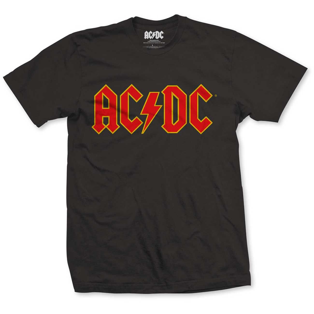 ACDC kinder T-shirt yellow