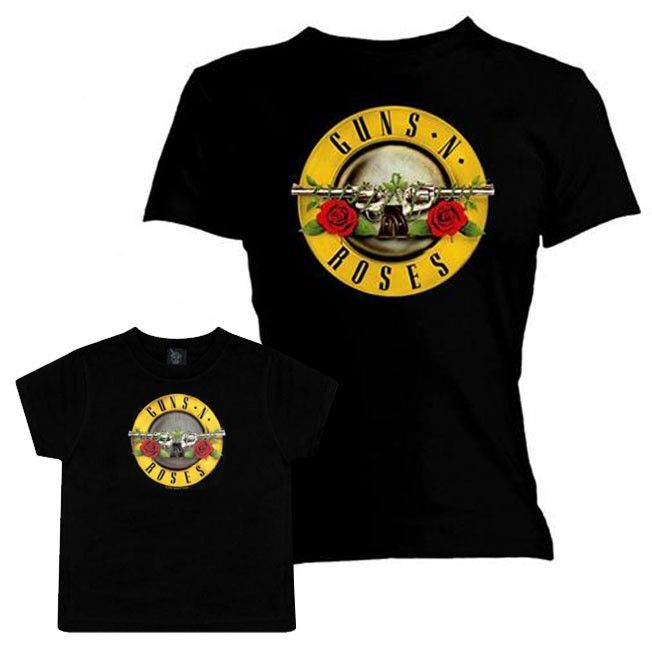 Set Guns N' Roses mama t-shirt & baby T-shirt