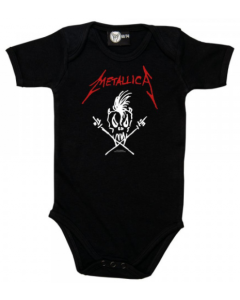 Metallica baby romper Scary Guy