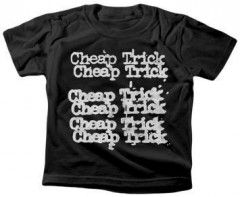 Cheap Trick kinder T-shirt Stacked logo