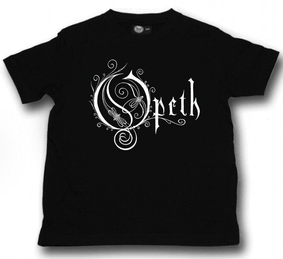 Opeth Kinder T-Shirt Bandkleding kindLogo (Clothing)