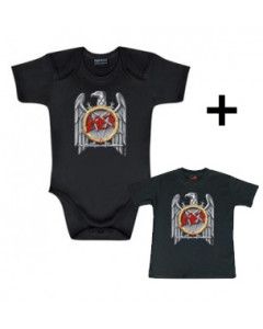Cadeauset Slayer romper & Slayer Baby t-shirt 