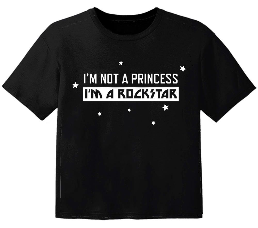 rock baby t-shirt im not a princess im a rockstar