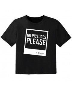 stoer baby t-shirt no pictures please